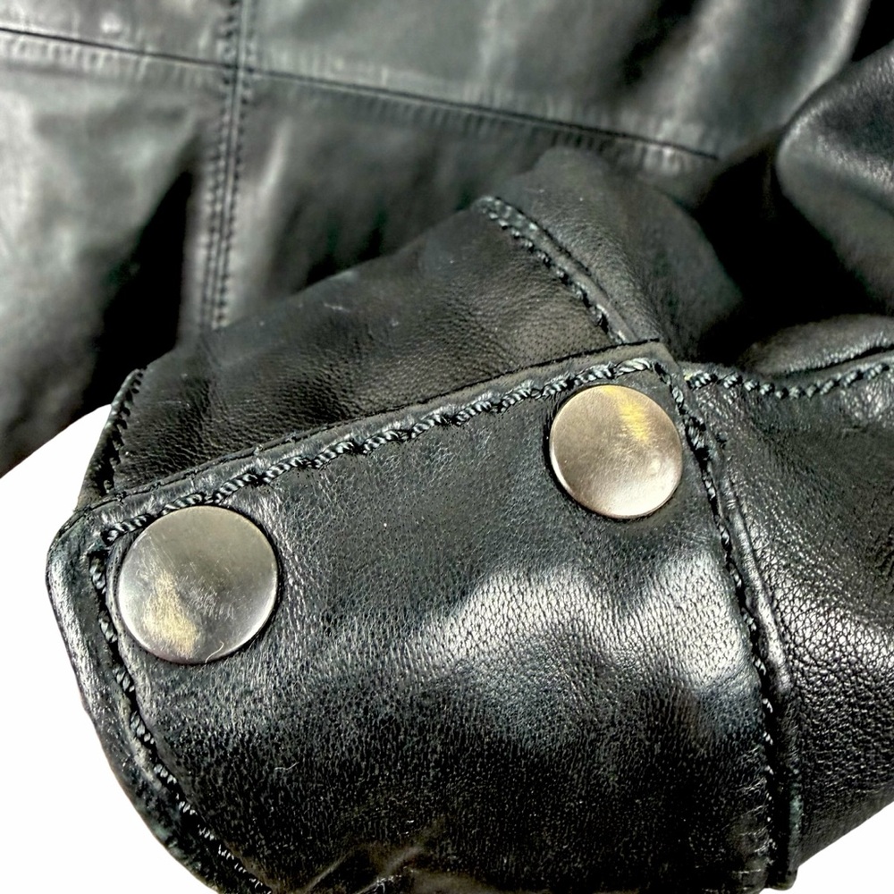 AS by DF 100% Leather Bomber Jacket - Size‎ L - Picture 8 of 11